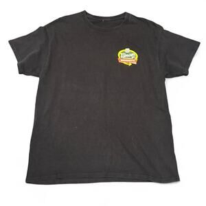 American Vintage VTG 2000s Vince’s Spaghetti Cali Black Graphic T-Shirt — M/L